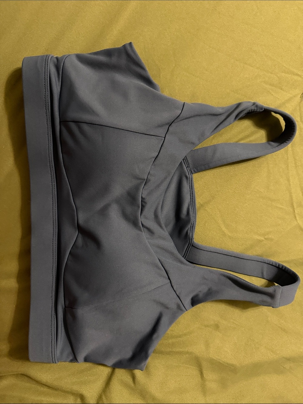 Dark Gray  Sports Bra